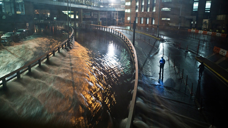 Illustration for article titled Hurricane Sandy: The Craziest Before and After Shots